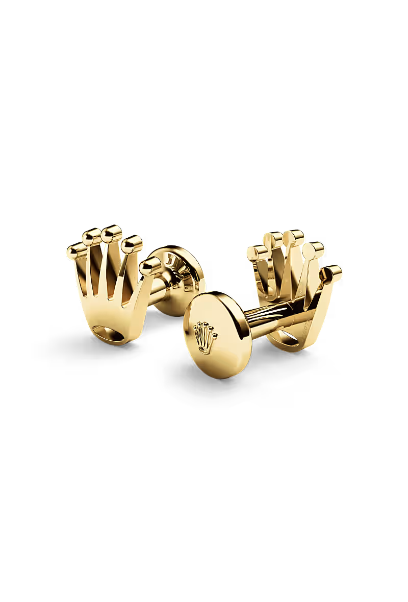 Crown cufflinks