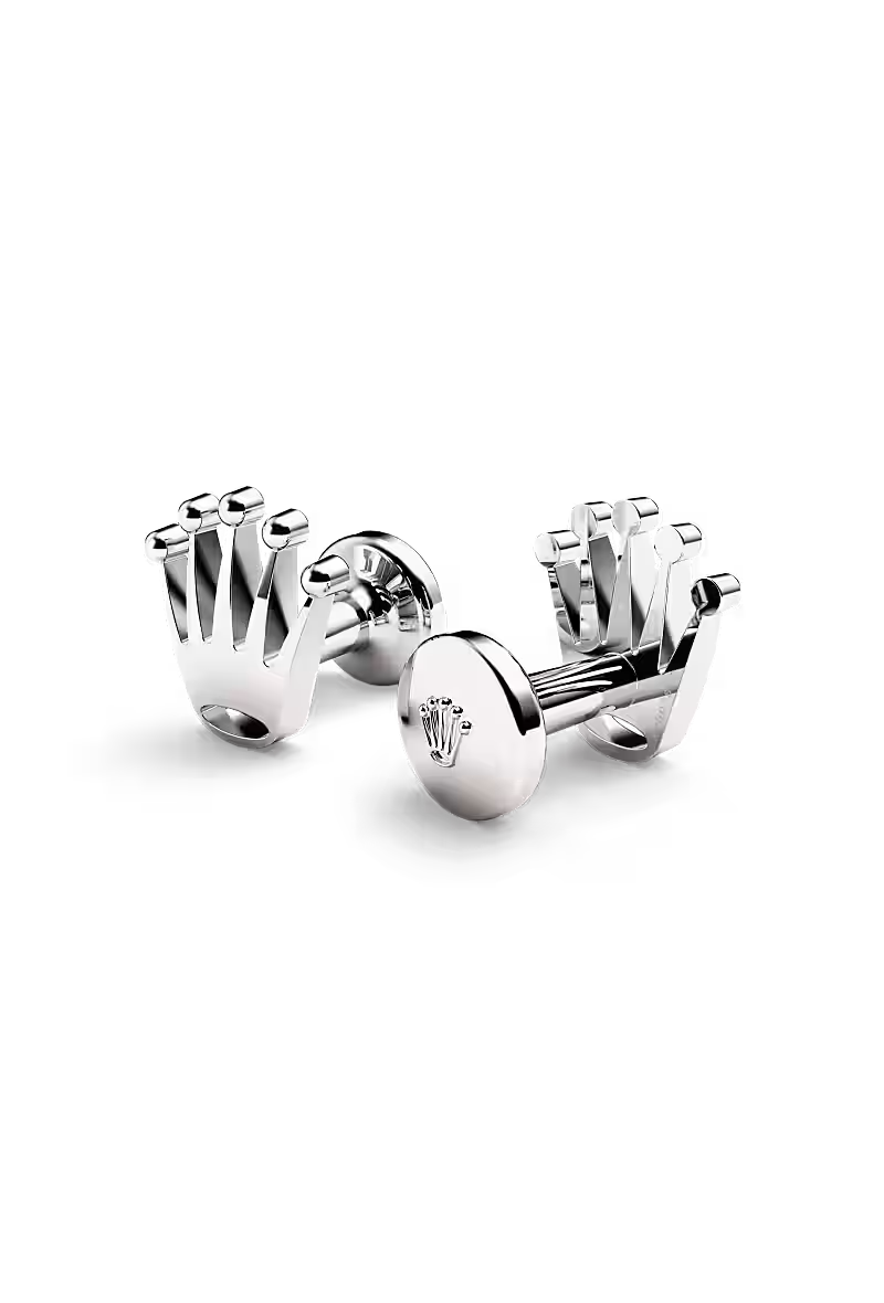 Crown cufflinks
