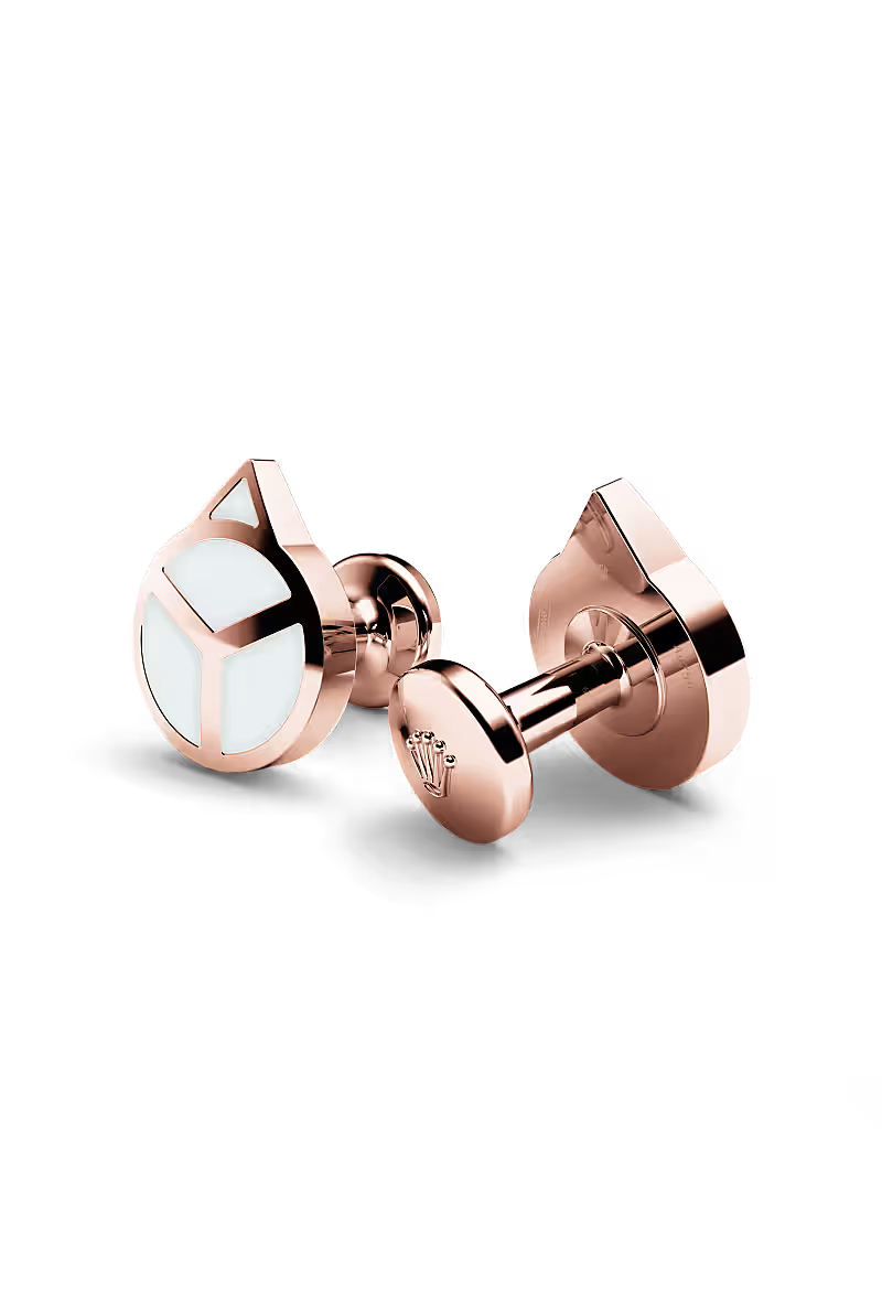 Hand cufflinks
