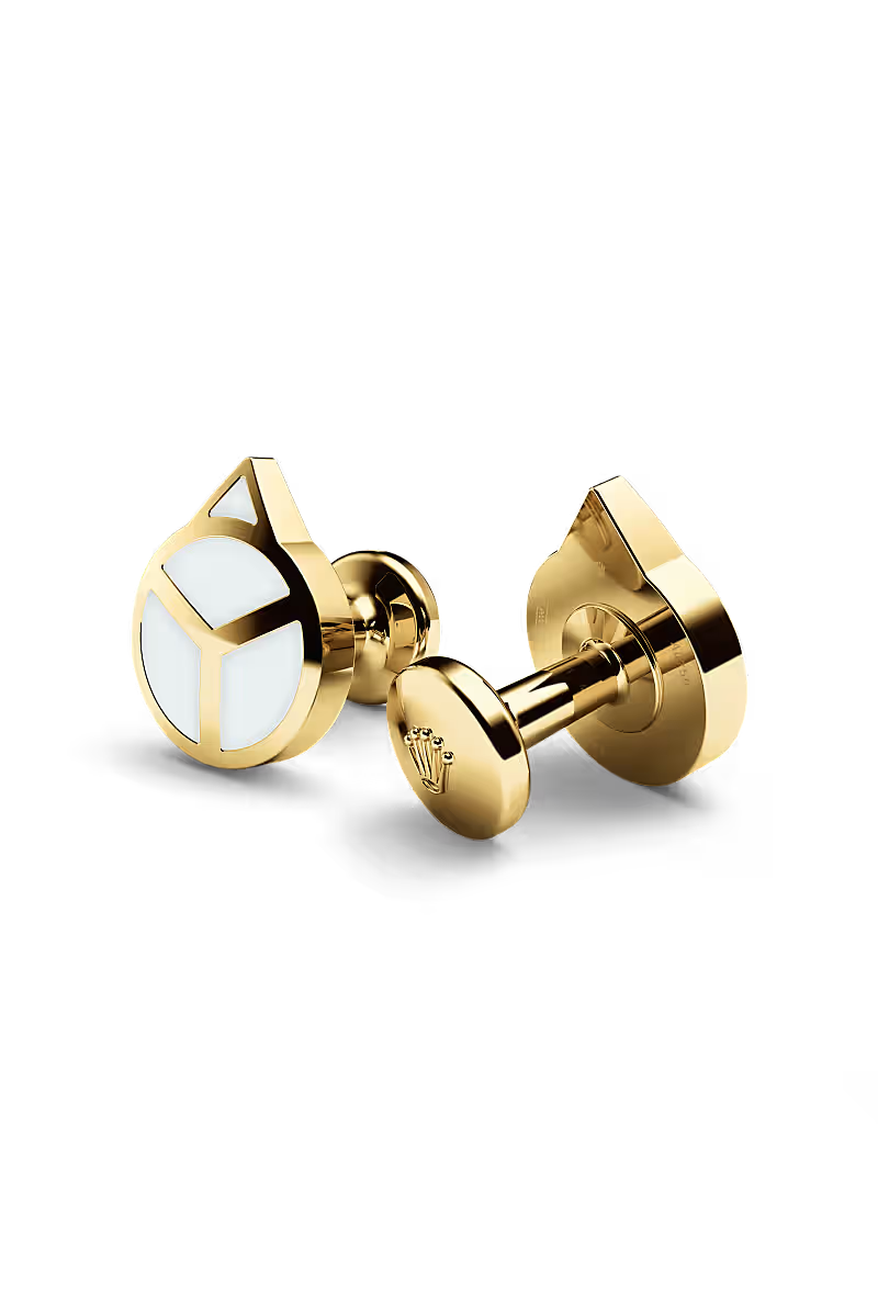 Hand cufflinks