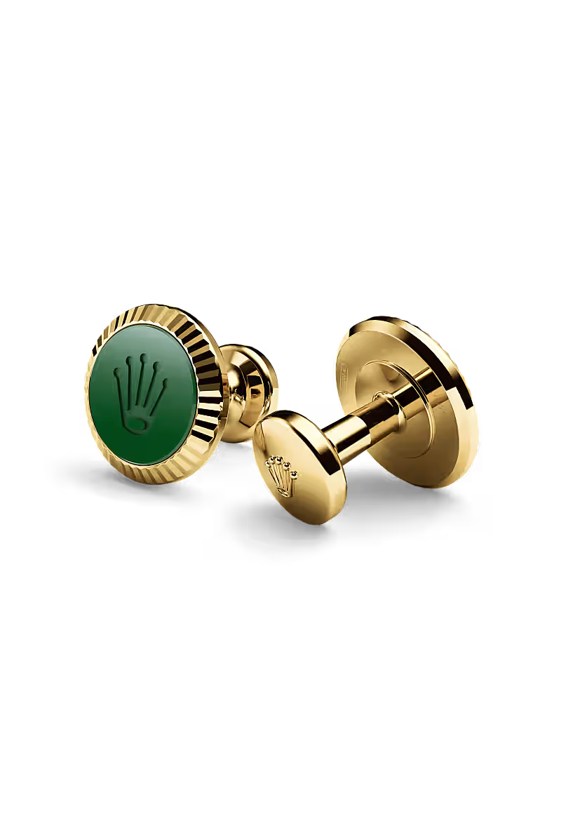 Fluted cufflinks