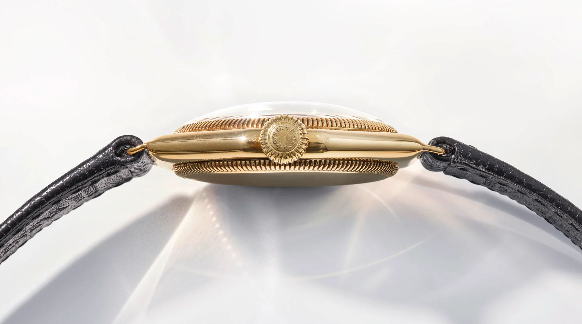 Close-up of Rolex Superlative Certification tag