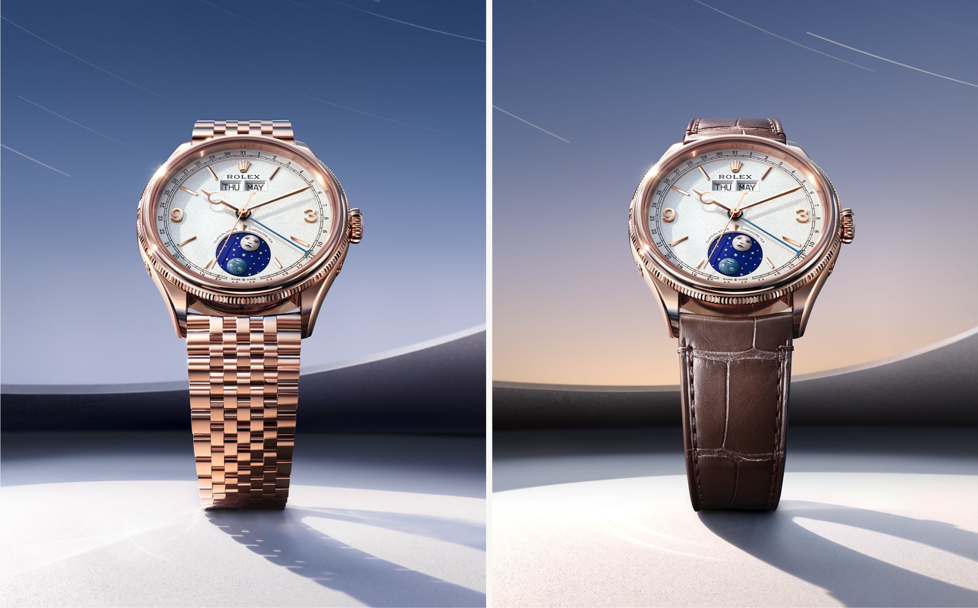 Settimo bracelet or alligator leather strap