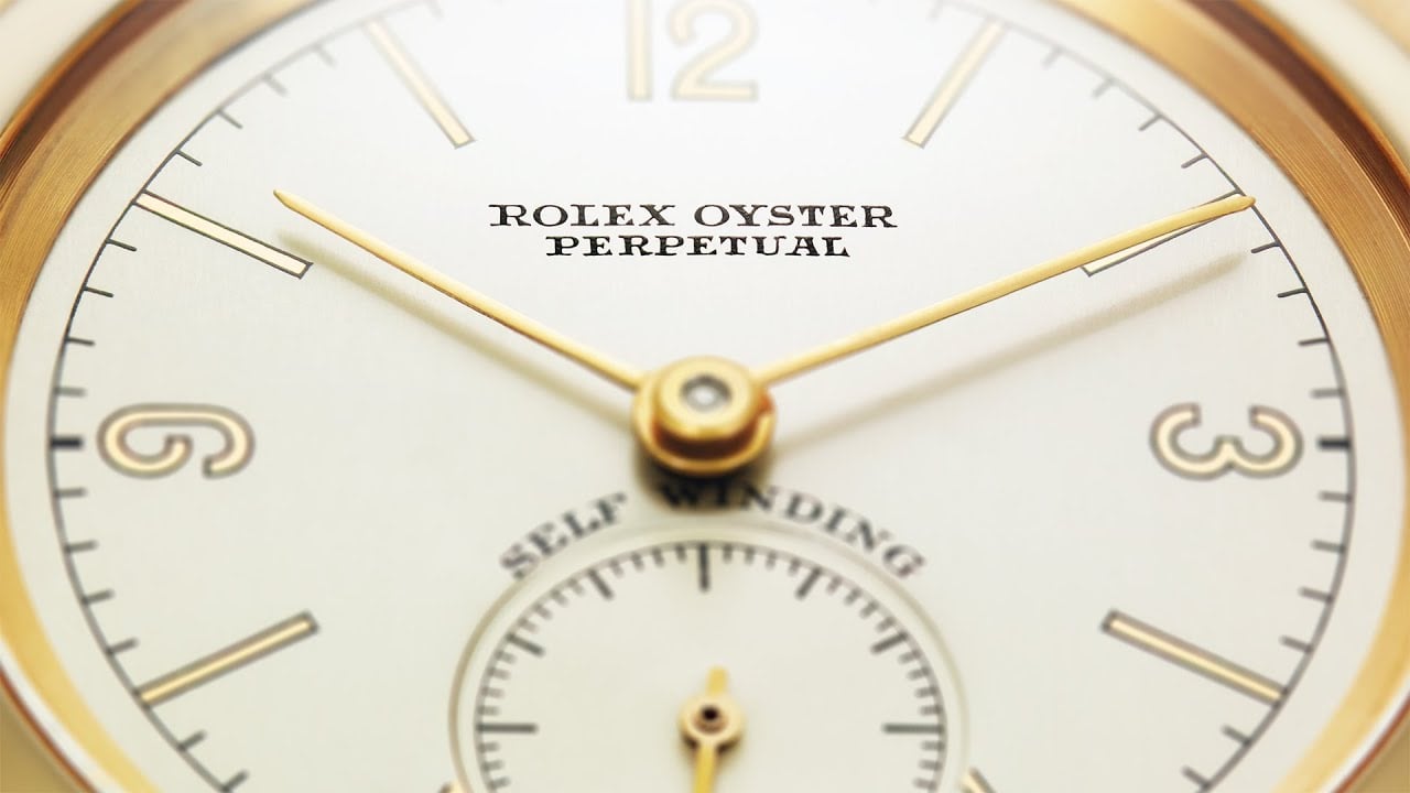 Macro dial shot
