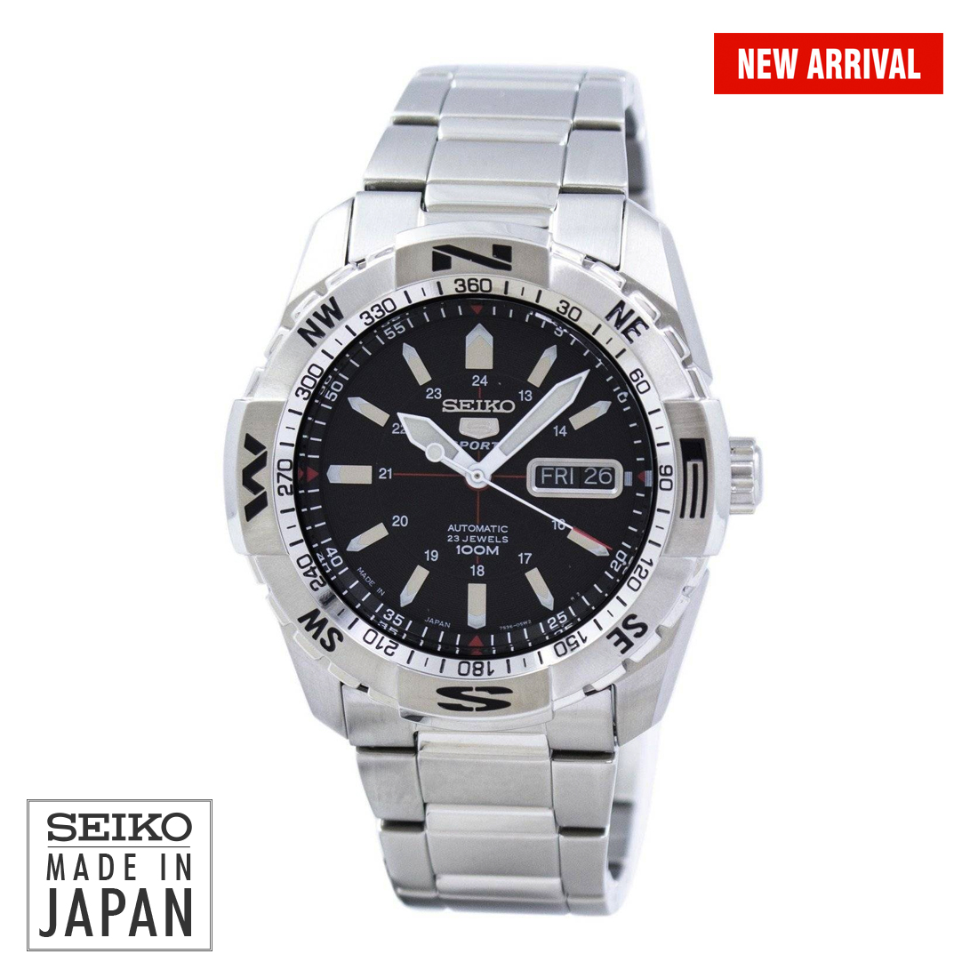 Seiko 5 Sports Automatic Japan Made Men's Watch – SNZJ05J1 - IWC ® Official  Website